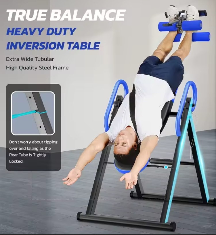 Dr. Adam Mayoo’s Inversion Table – Natural Back & Disc Pain Relief