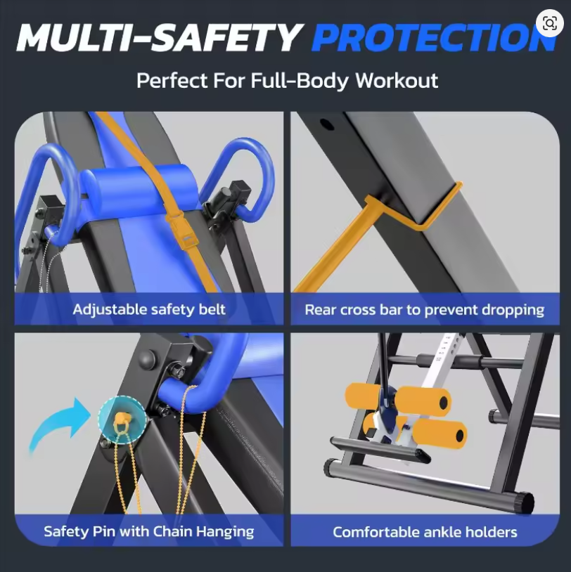 Dr. Adam Mayoo’s Inversion Table – Natural Back & Disc Pain Relief