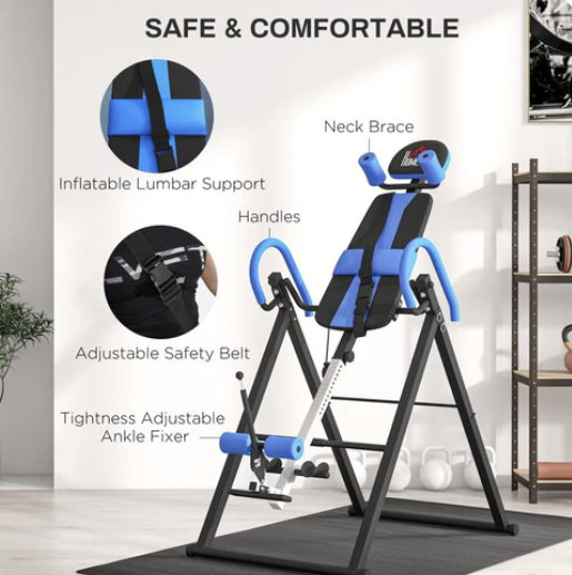 Dr. Adam Mayoo's Inversion Table — Natural back & Disc Pain Relief