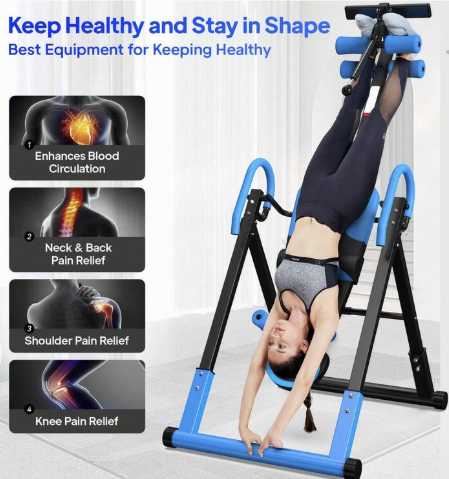 Dr. Adam Mayoo's Inversion Table — Natural back & Disc Pain Relief